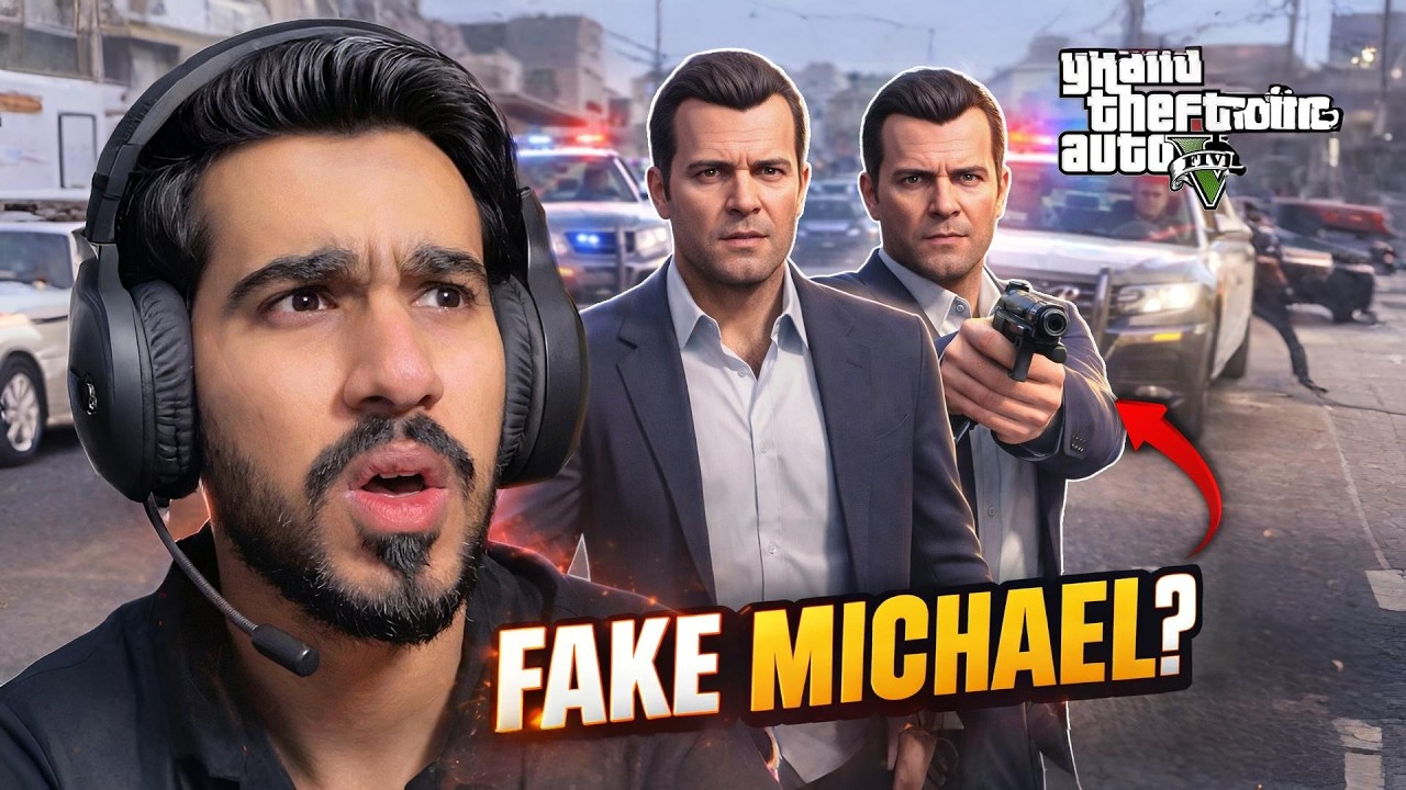 GTA 5 Me Michael Ka Duplicate? 😱 Police Mujhe Kyun Chase Kar Rahi Hai | Gameplay Ep #1