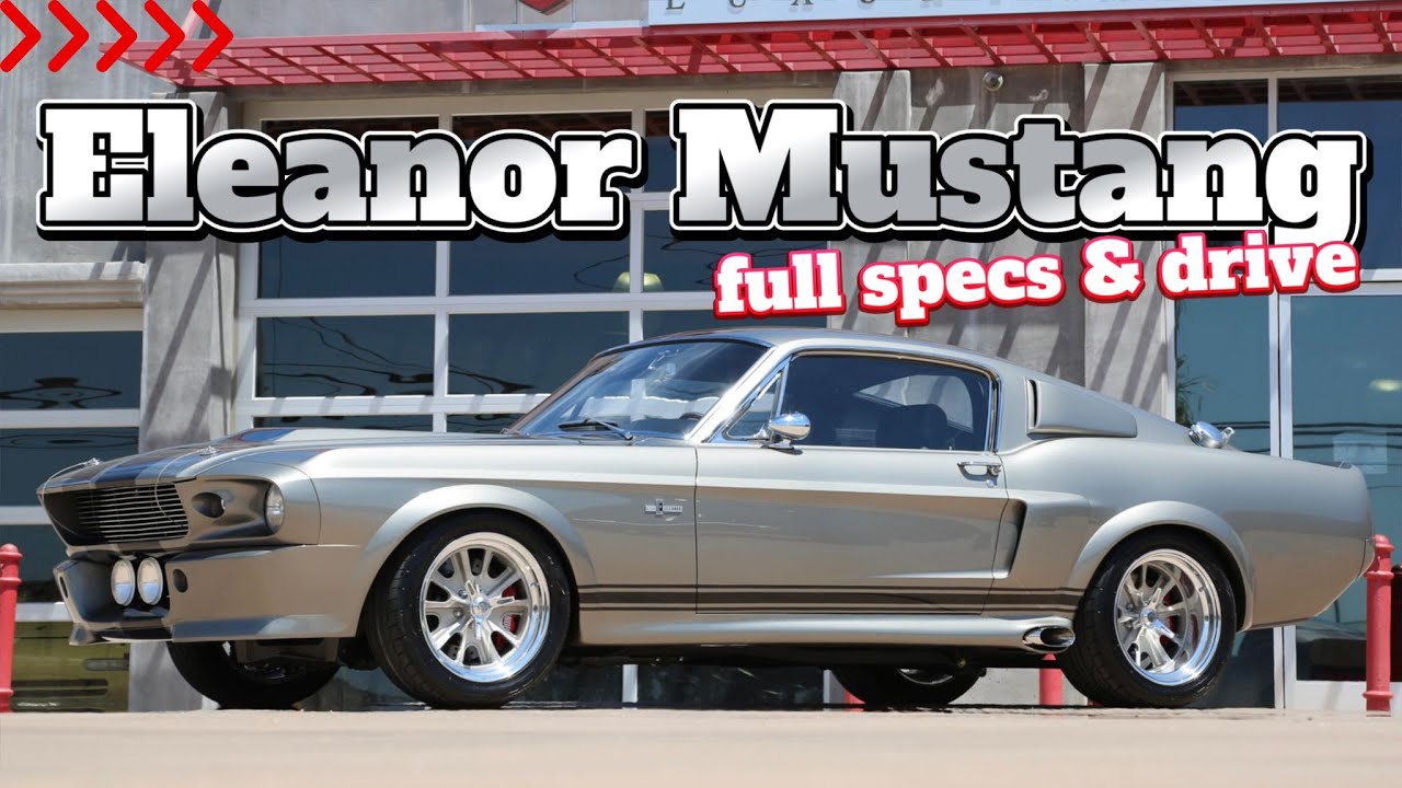 Характеристики и привод Eleanor Mustang | Официально лицензированный кастом | Fusion Motor Company