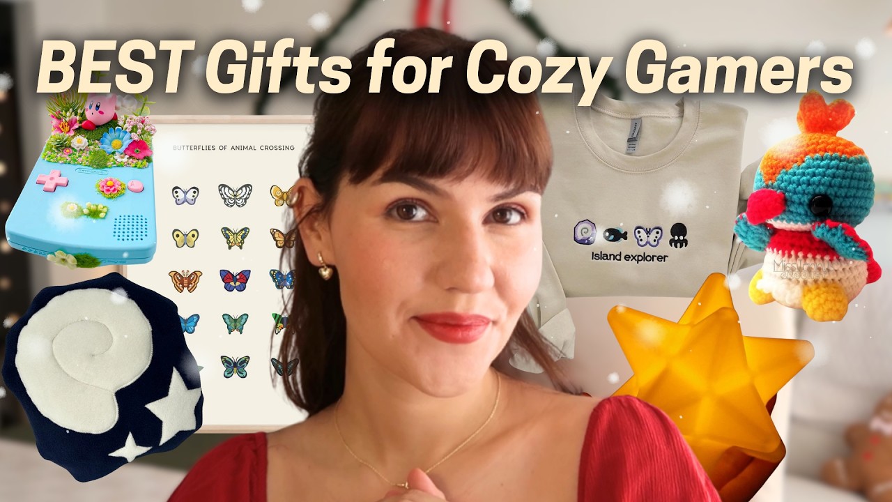 Cozy Gamer Gift Guide 2025 🎁 Small Businesses & Handmade Ideas