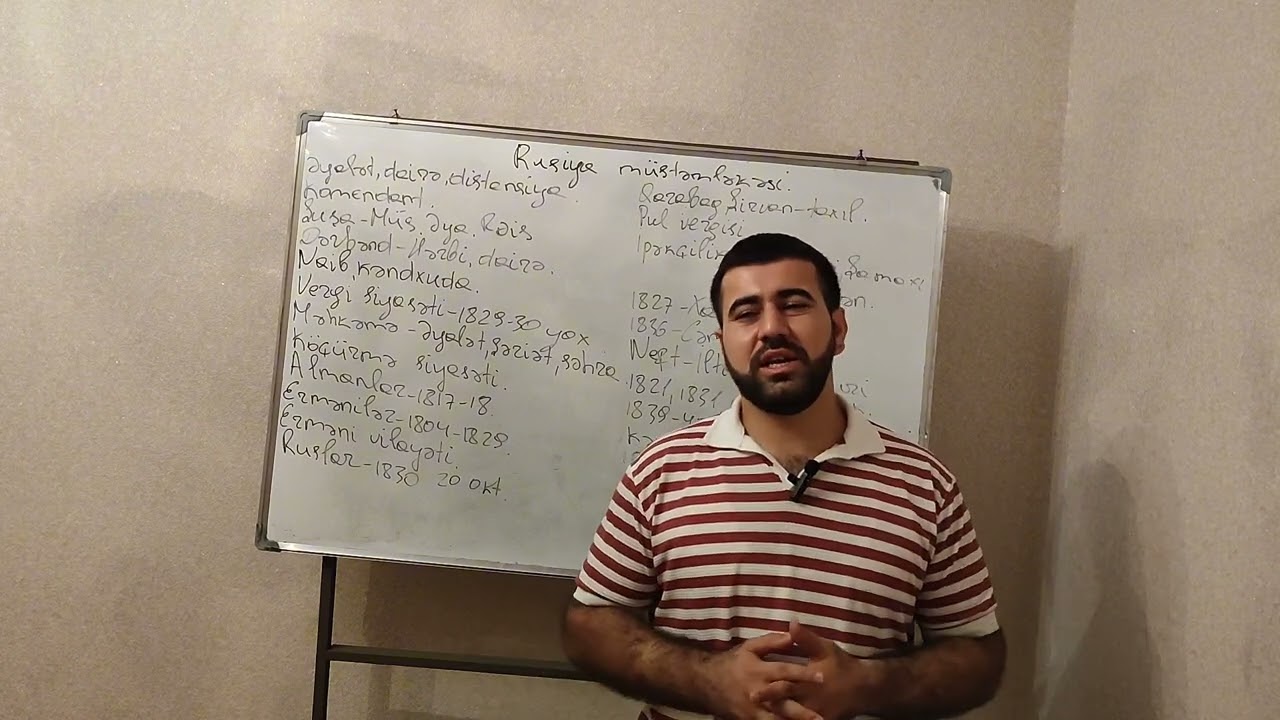 TARİX DƏRSLƏRİ-Azərbaycanda Rusiya müstəmləkə rejiminin yaradılması