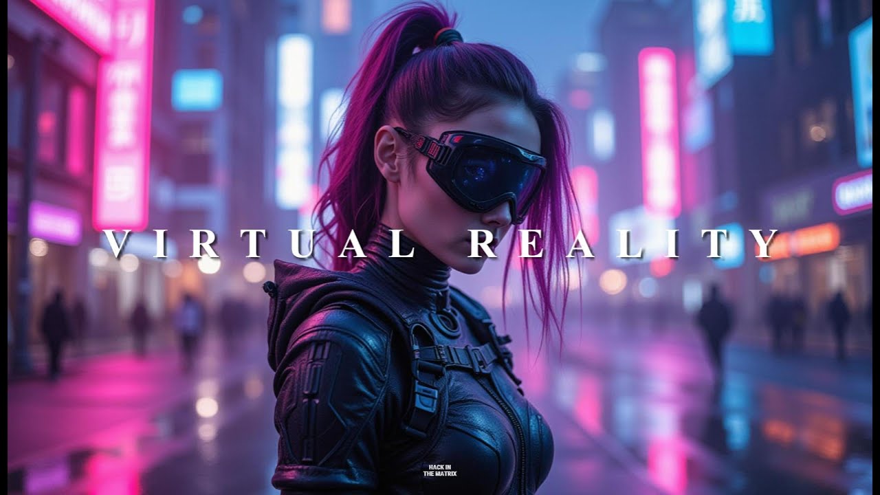 Dark Techno / Cyberpunk / Synthwave Mix "Virtual Reality"
