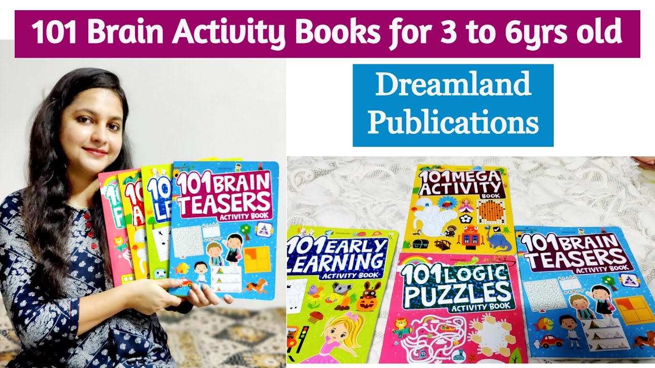 101 Activity Books For Kids | Best Activity Books For 3 to 6yrs | Dreamland Publications|Joy Of Rims
