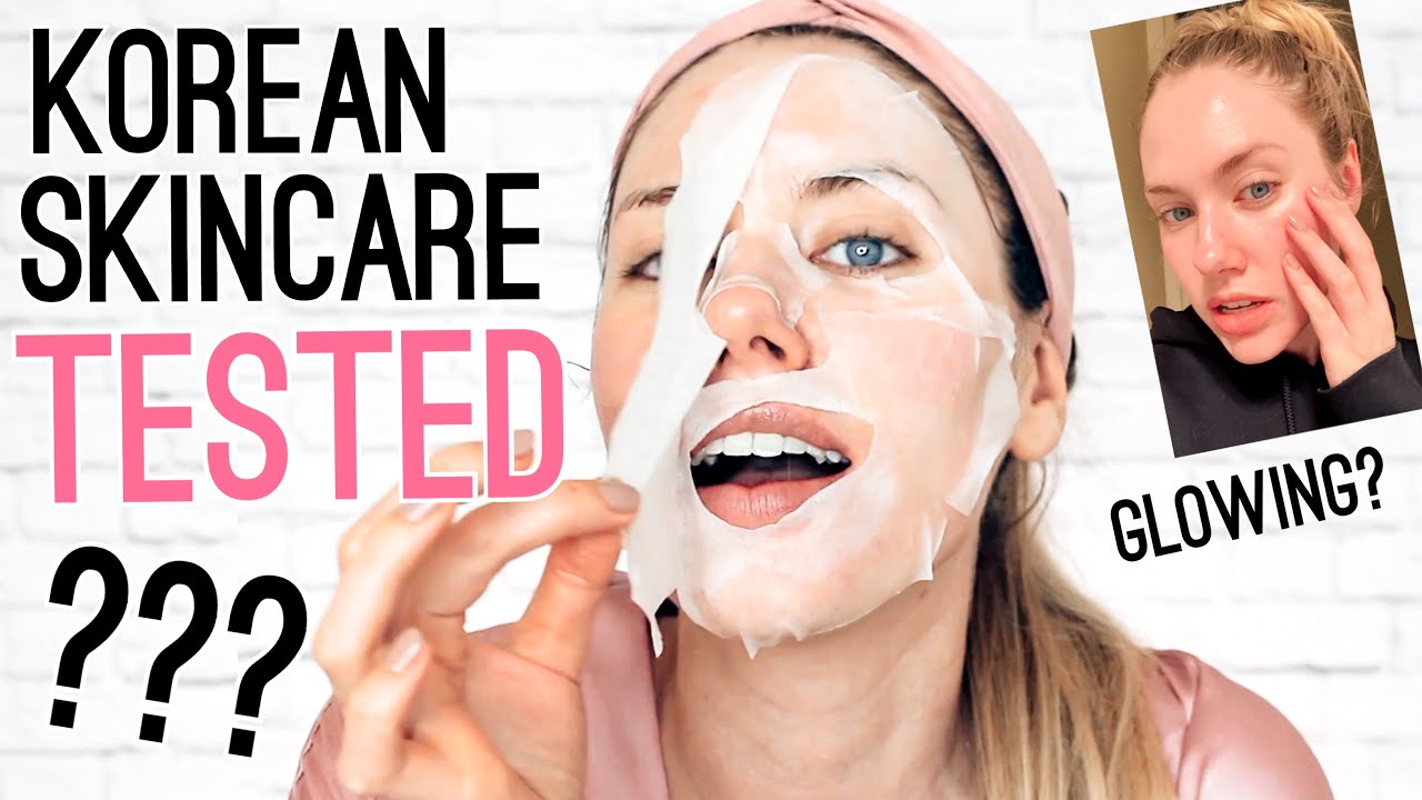 I tried a 7 STEP KOREAN SKINCARE ROUTINE for a month!