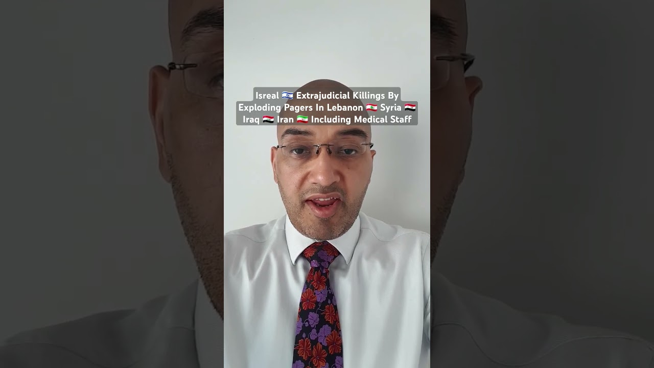 Isreal 🇮🇱 Extrajudicial Killings By Exploding Pagers In Lebanon 🇱🇧 Syria 🇸🇾 Iraq 🇮🇶 Iran 🇮🇷