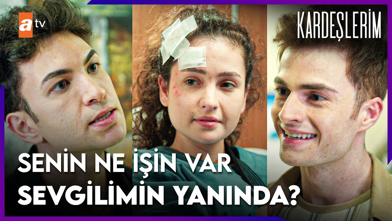 Berk, Aybike'yi Tolga'dan kıskanıyor - Kardeşlerim 56. Bölüm