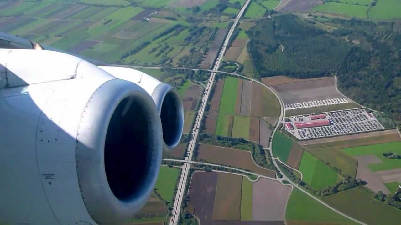 Lufthansa Avro RJ85 Avroliner M&uuml;nchen-Paderborn 720p.mov