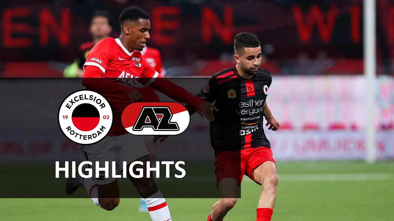 🤯 Spektakelstuk met 6 goals! | Highlights Excelsior Rotterdam - Jong AZ