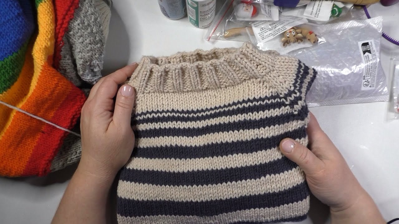 Pulli und Temu / habe bei Temu bestellt / Maschenschäfchen
