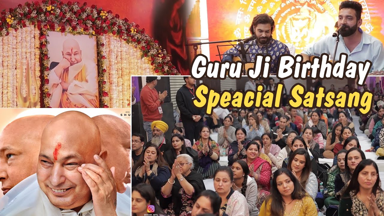 Guru Ji Satsang | Guru Ji Birthday Special Satsang |  2025 | Shahiarts | Live Satsang