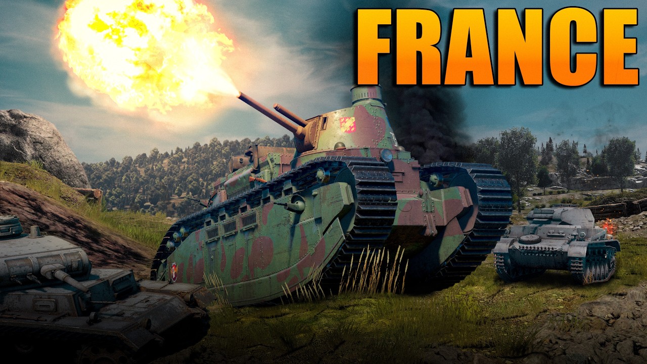 100 игроков имитируют вторжение во Францию | Событие в War Thunder
