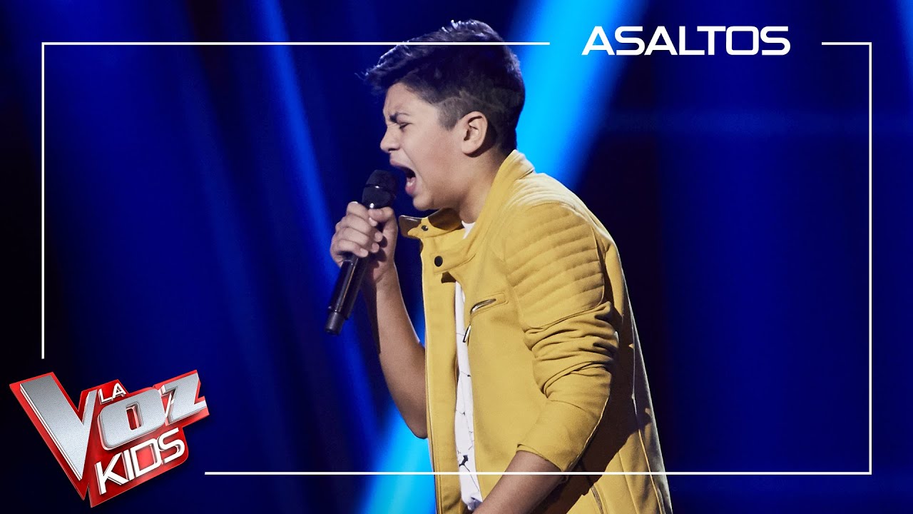 Dayron Jiménez canta 'El pez más viejo del río' | Asaltos | La Voz Kids Antena 3 2021
