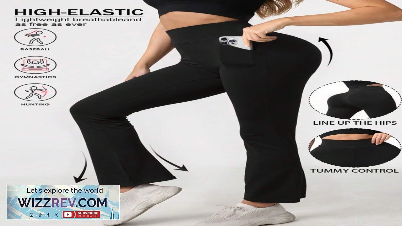 Women's Outdoor Sports Leggings With Pockets Butt Lifting & Shaping Yoga Pants