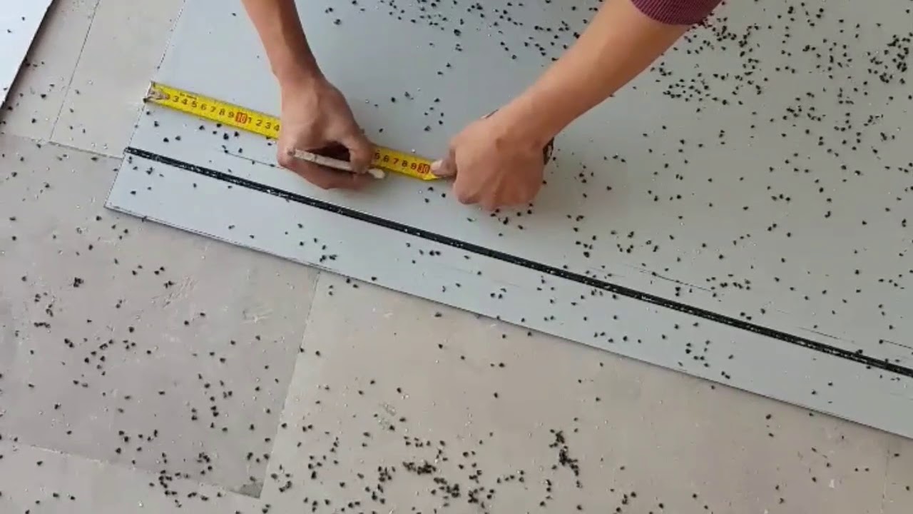 كيفية تفريز  الأليكبوند  ووضعه على الهيكل الحديدي