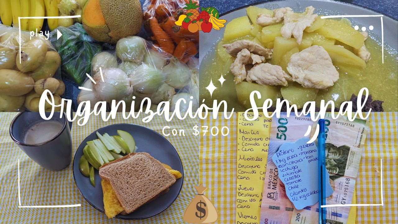✨✅ ¿Cómo organizó mi gasto con $700 a la semana? 💰 Compras del tianguis 🛒🍅 y recetas deliciosas 🥘🌮✨.