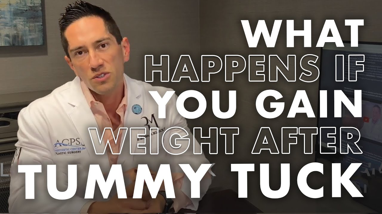 what happens if you gain weight after a tummy tuck