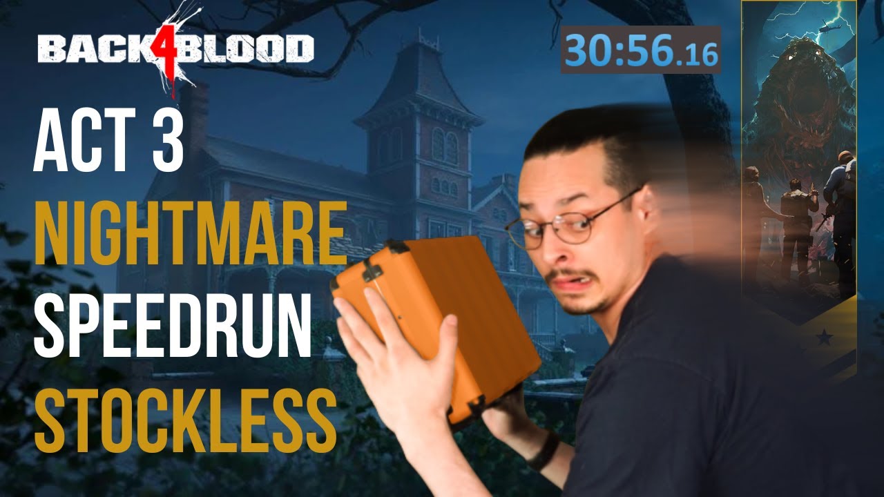 Act 3 Nightmare Speedrun Stockless NEW World Record 30:56 v1.0