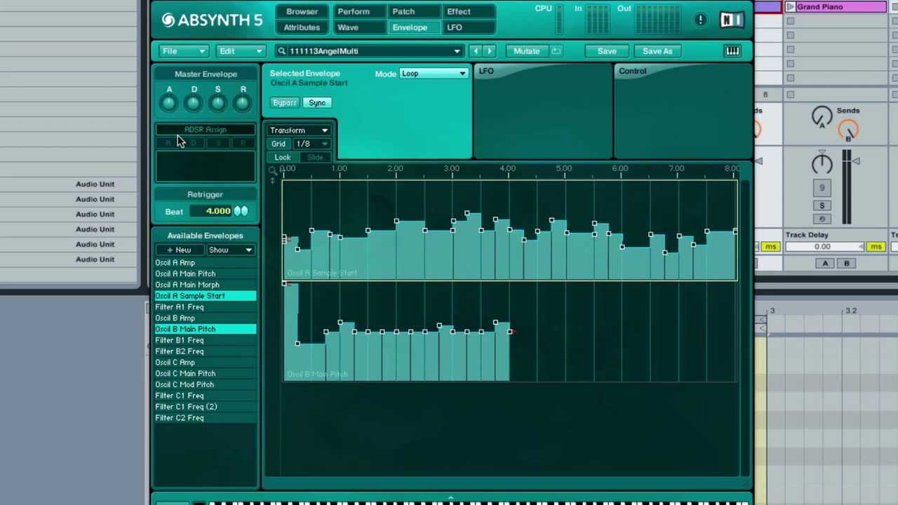 Absynth 5 - Make Awesome Sample and Hold Style loops - How To Tutorial