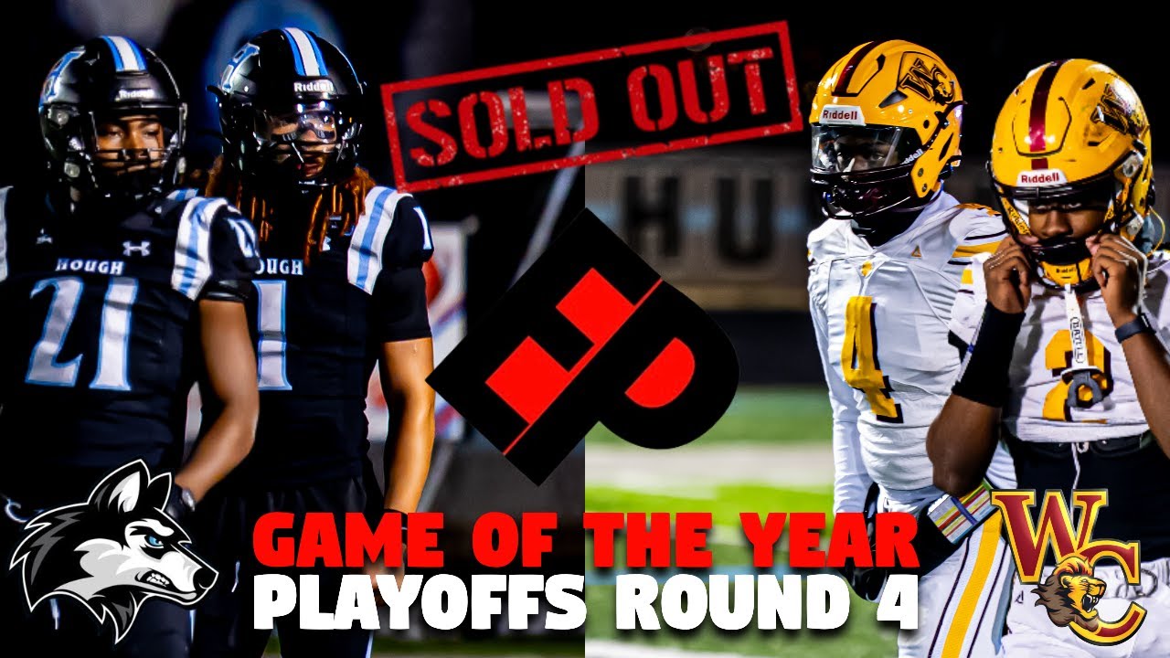 Most Anticipated Game Of The Year! Winner Goes To States! #2 Hough Vs #4 West Charlotte  8A Playoffs