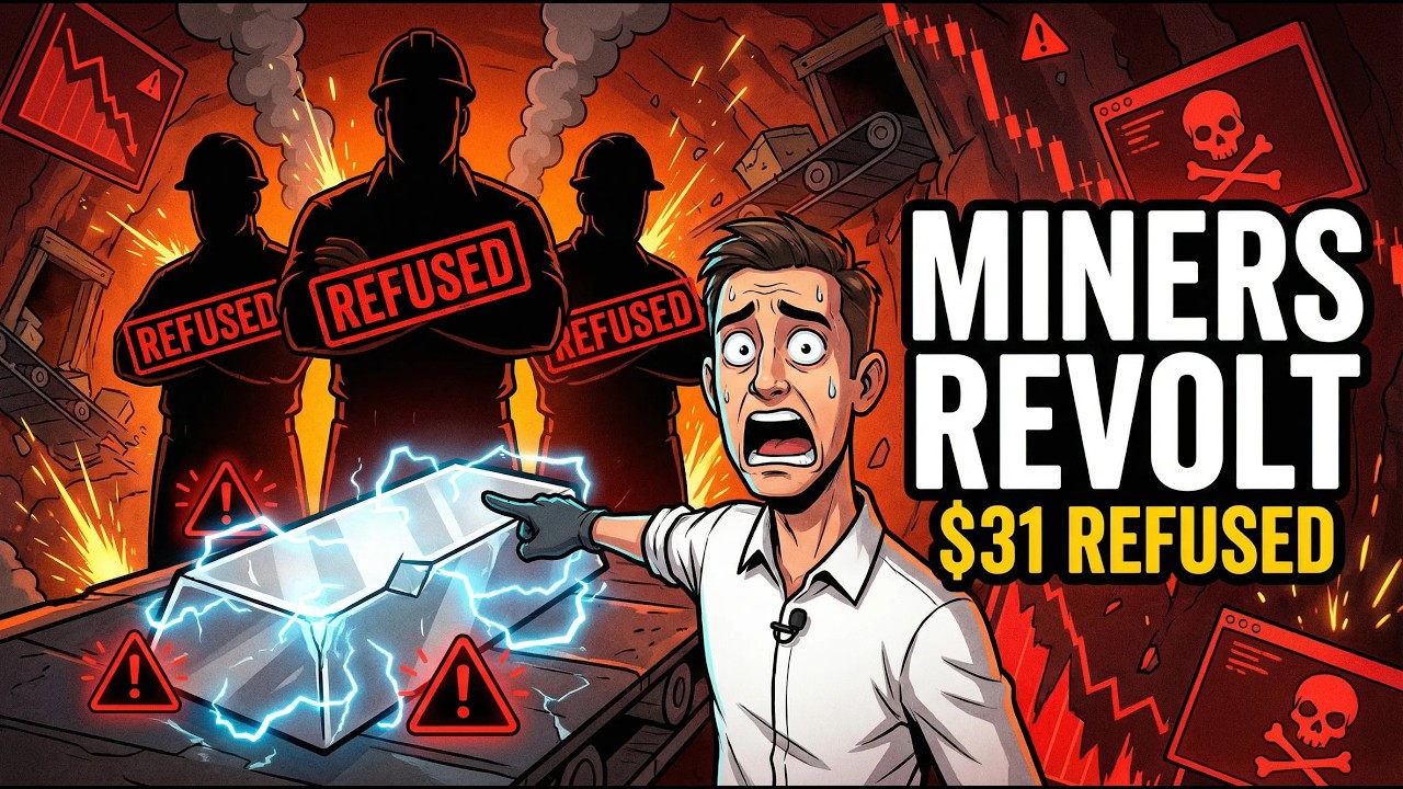 SILVER MINERS REVOLT: Top 3 Producers REFUSE to Sell at $31 (Supply Crisis)