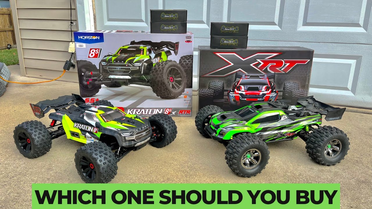 Traxxas XRT против Arrma Kraton 8S. Что я в них люблю и ненавижу!