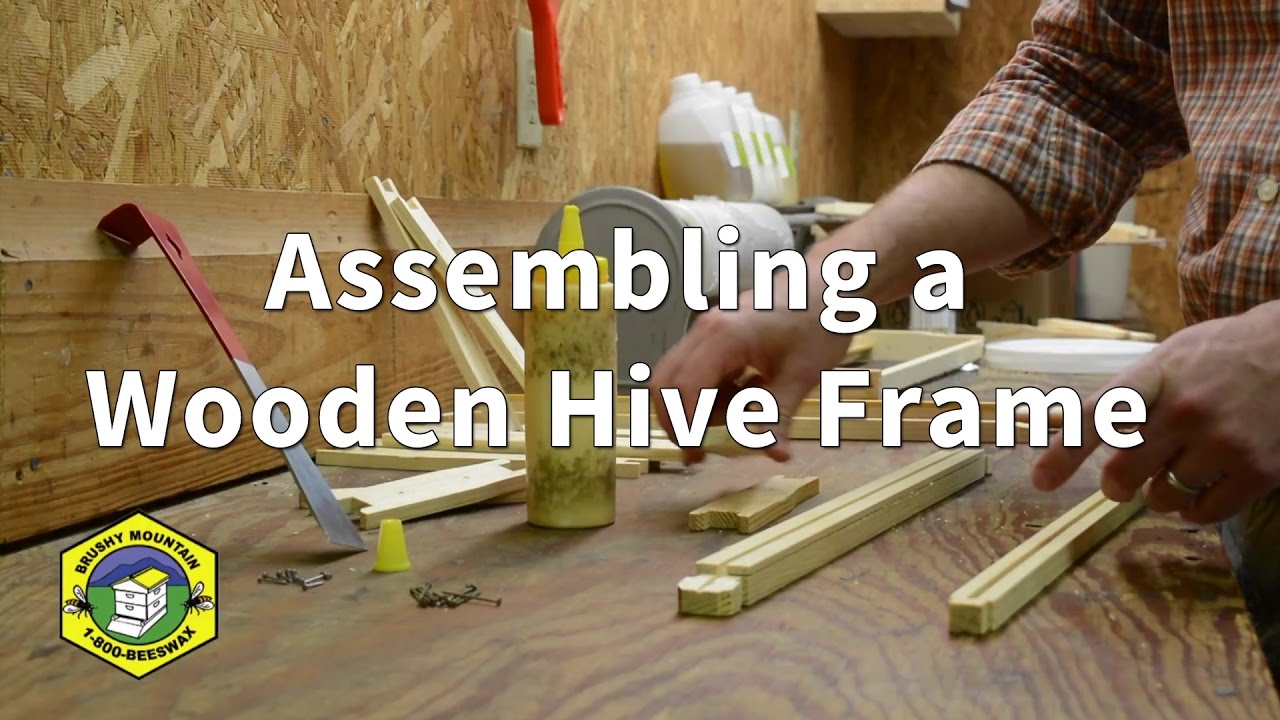 Assembling a Hive Frame