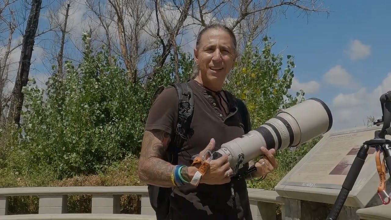 Canon 500mm F4 на Canon R7