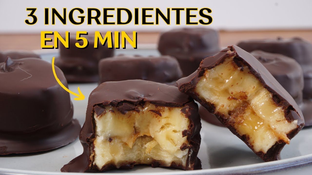 Nunca un BOMBÓN SALUDABLE estuvo tan DELICIOSO siendo tan RÁPIDO y FÁCIL de hacer