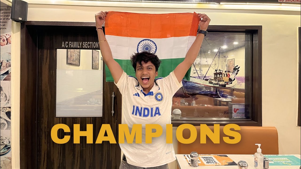Yes We Are Champions✨🥳