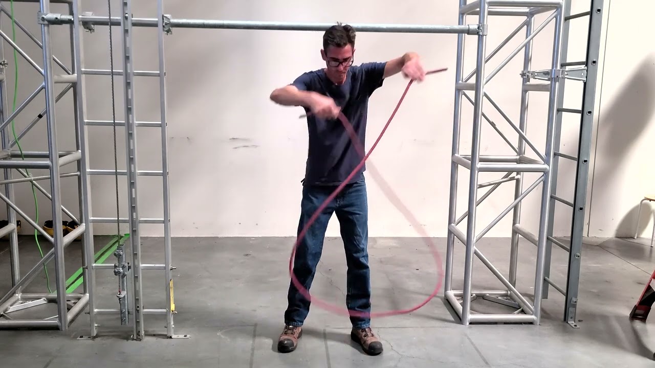 Throwing figure 8 Knots