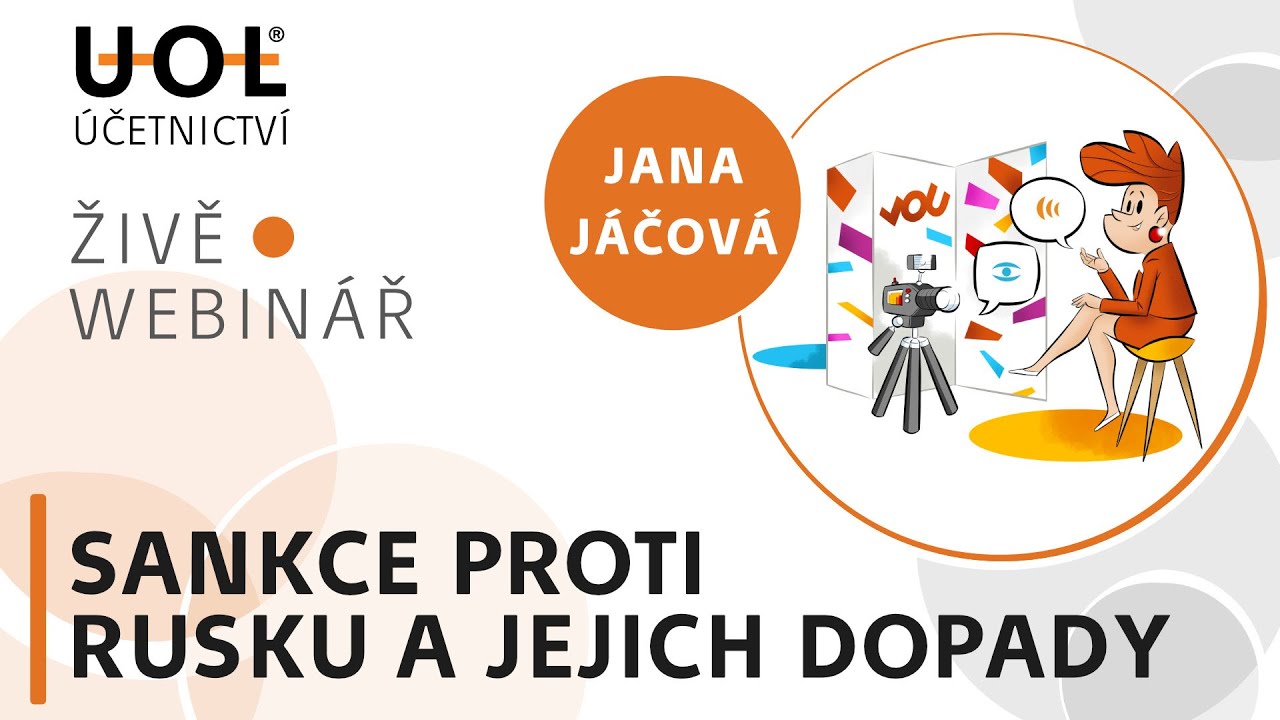 SANKCE PROTI RUSKU A JEJICH DOPADY (host: Luk&aacute;&scaron; Kovanda Trinity Bank) | UOL Webin&aacute;ř 🔴