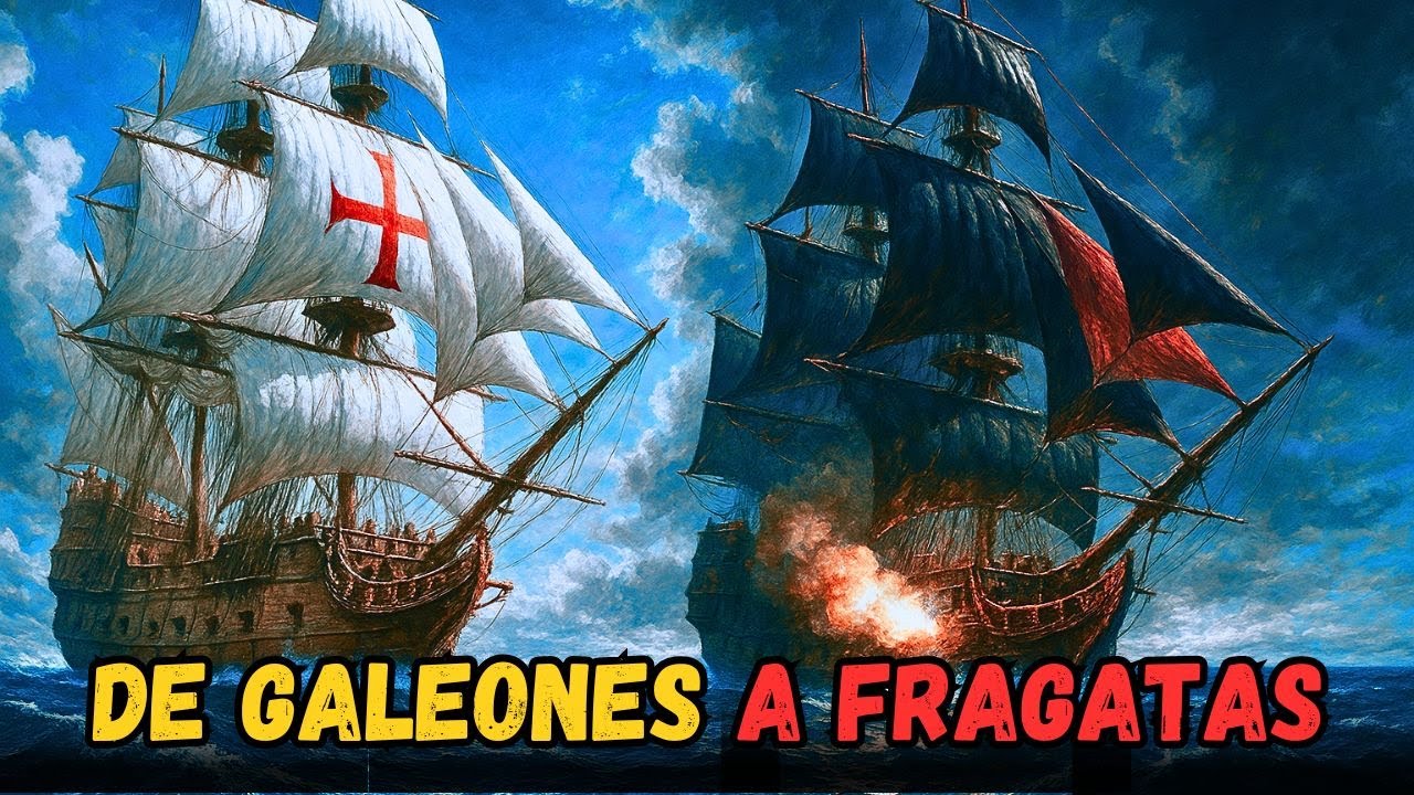De Galeones a Fragatas &mdash; As&iacute; Evolucionaron los Barcos Piratas para Dominar los Mares