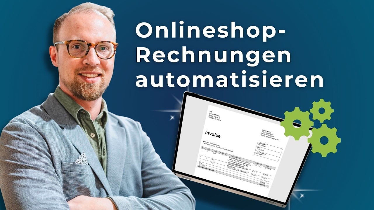 Rechnungen für Deinen Onlineshop erstellen - Schnell, einfach und automatisiert