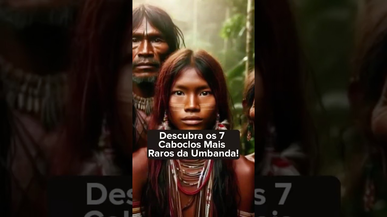 Descubra os 7 Caboclos Mais Raros da Umbanda! #caboclo #umbanda  #axe #jupira #candombl&eacute;
