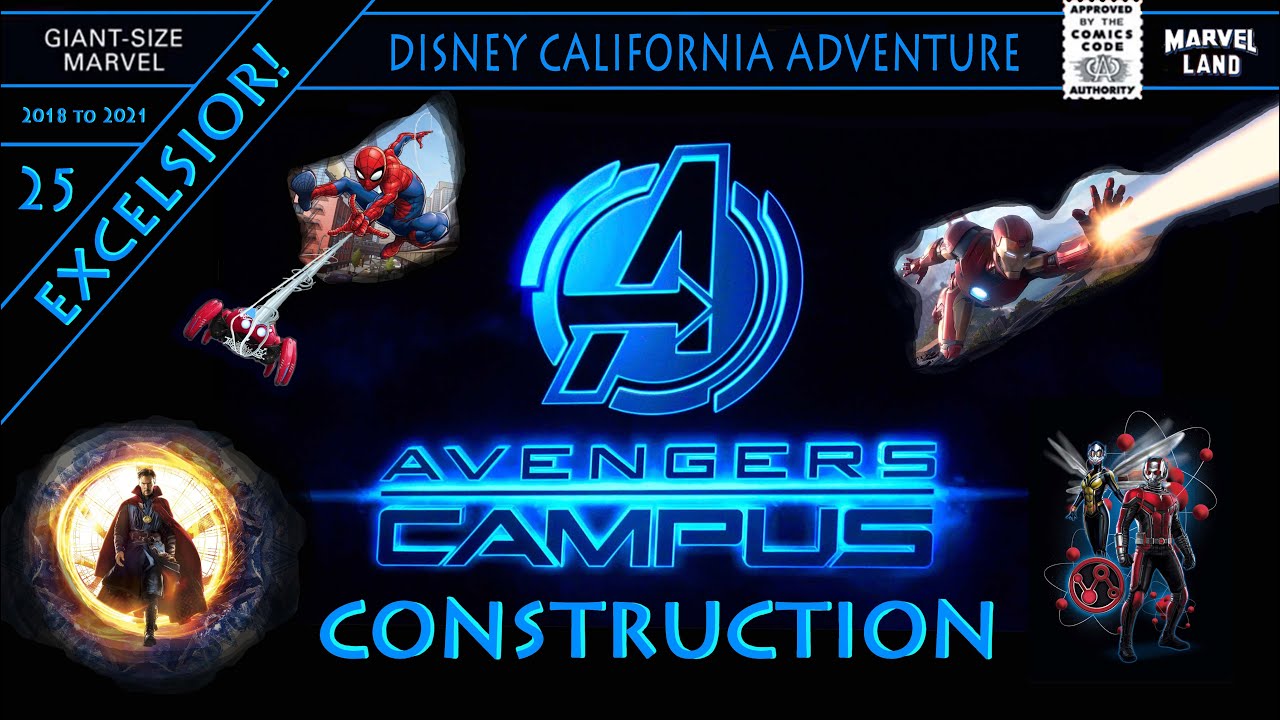 Avengers Campus (aka Marvel Land) Construction (Disneyland Resort) - Part 25