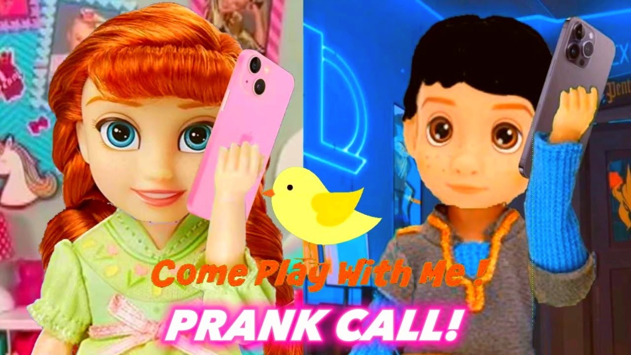 PRANK CALL ! Elsa and Anna toddlers - Benjamin Prank Calls Anna