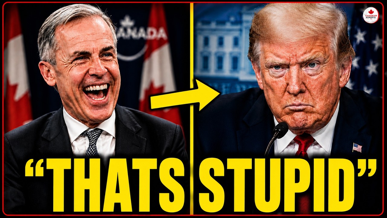 Carney CAN'T STOP His LAUGH at Trump's DUMBEST Move