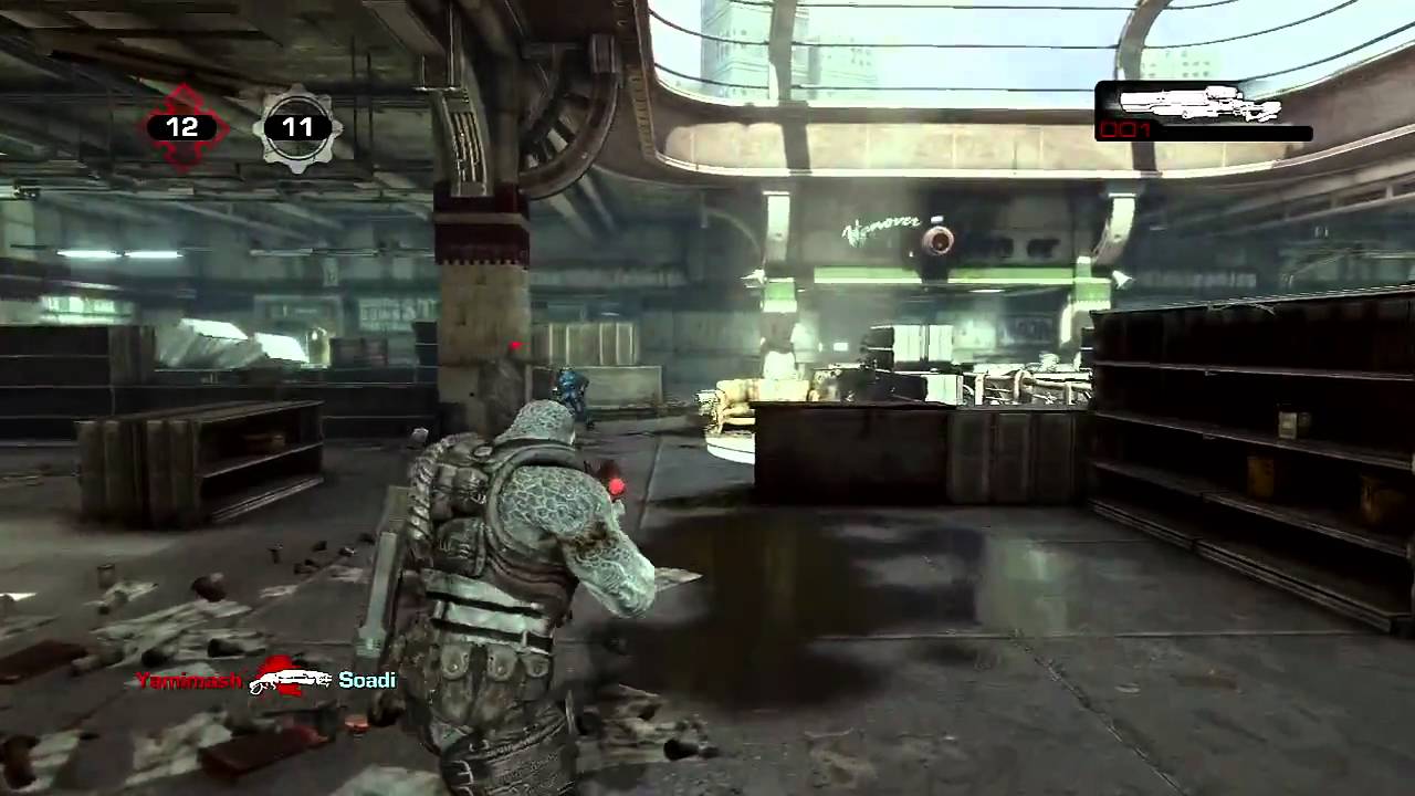 Gears of War 3 Beta Sniper Gameplay by TheRazoredEdge