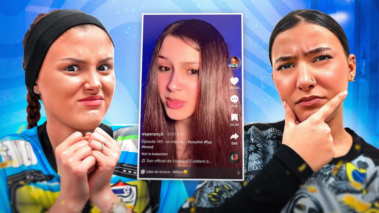 On réagit à nos ANCIENS TIKTOK ( c'était très gênant ) ft @Esperancaaa