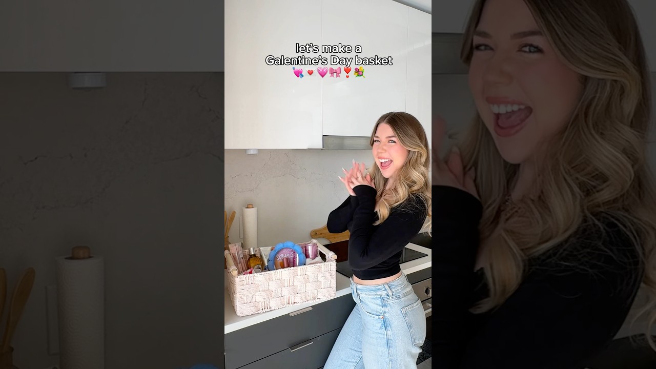 Let’s make a Galentines Day basket! 💘
