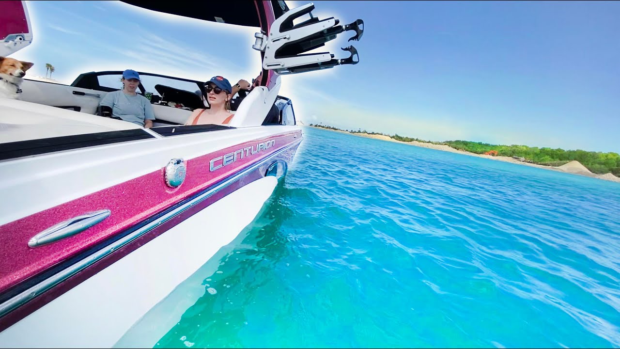 BLUE LAKE! - WAKEBOARDING - BOAT - WAKESURFING