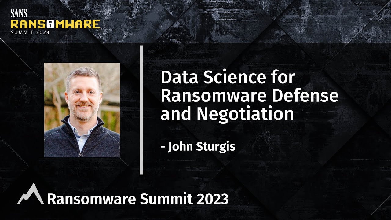 Data Science for Ransomware Defense and Negotiation