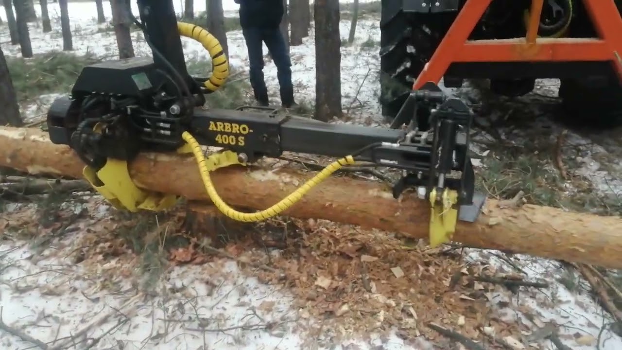 Харвестер на базе МУЛ 1221