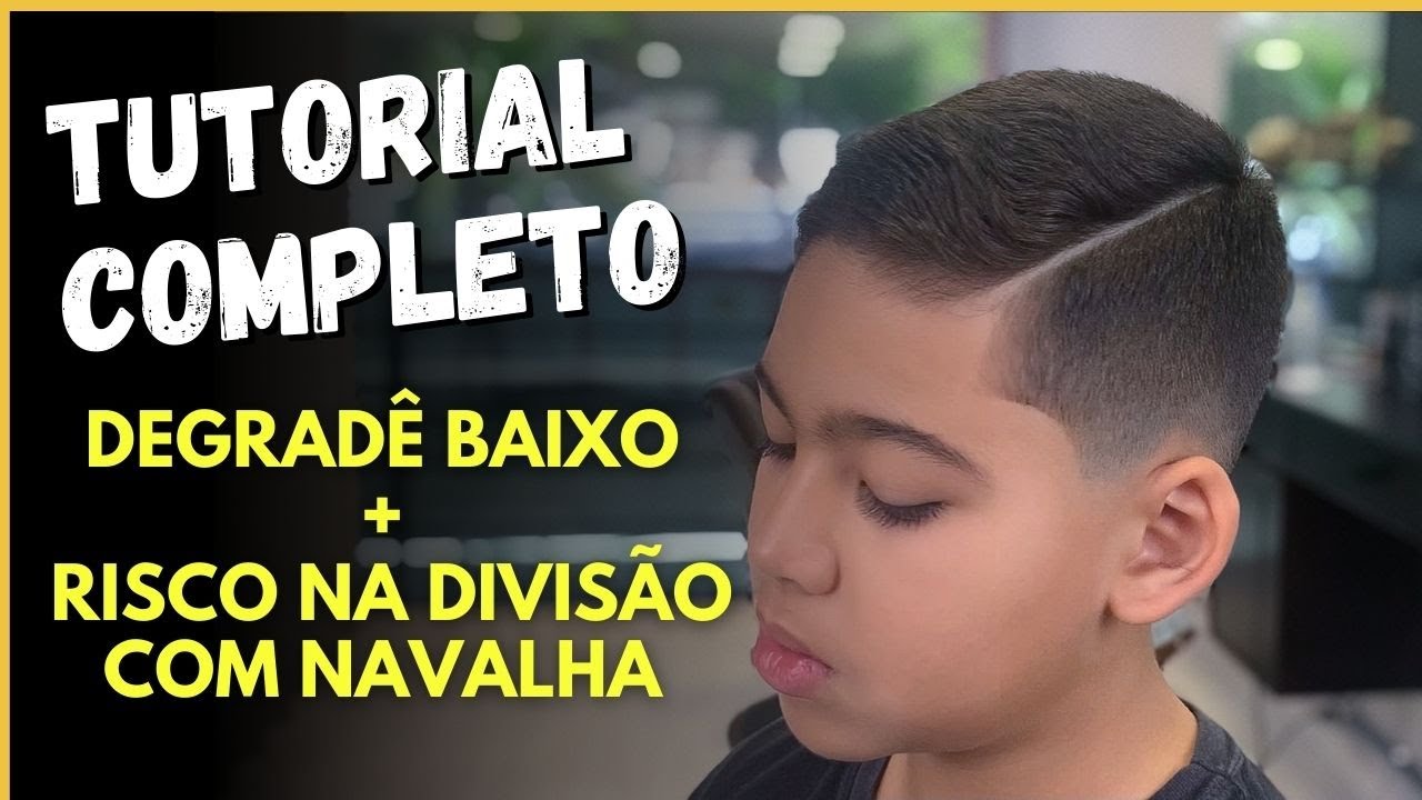 APRENDA AGORA! DEGRADÊ BAIXO + RISCO NA DIVISÃO COM NAVALHA / Com Farley Santiago