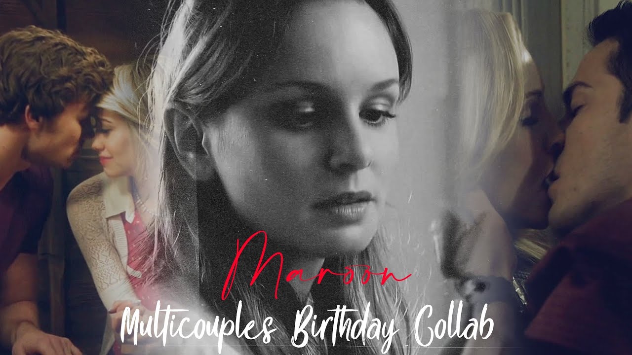 Multicouples - Maroon {Birthday collab}