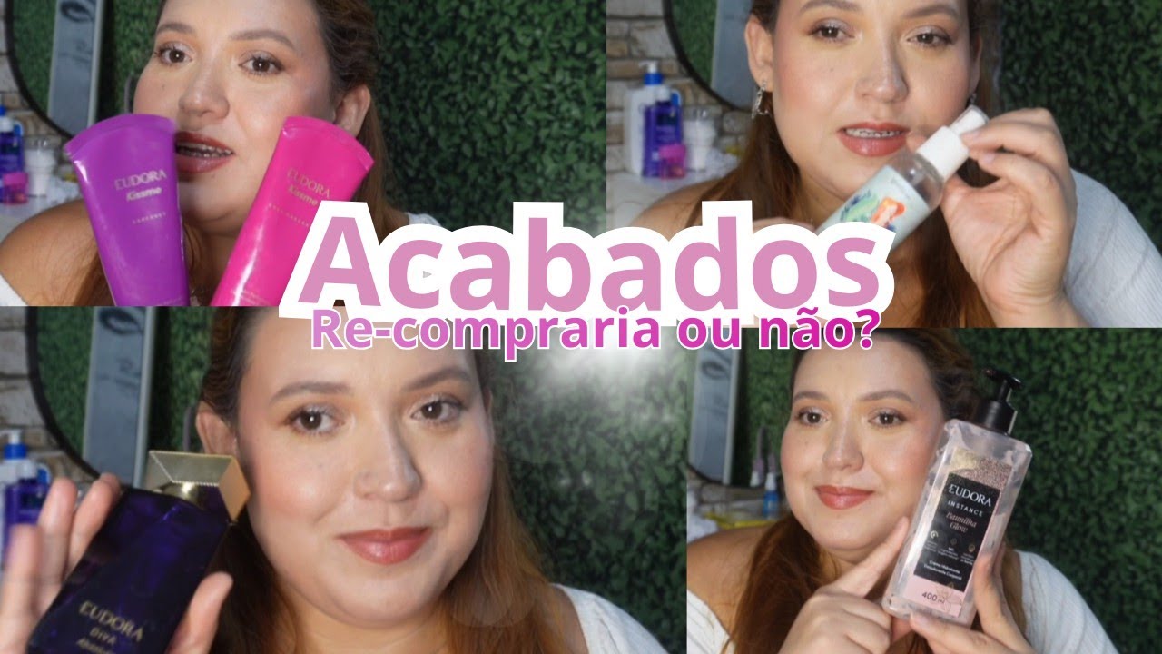 Produtos ACABADOS de AUTOCUIDADO | MAKE, CABELO E MAIS. Valeu a pena? recompraria ou não? #explorar 