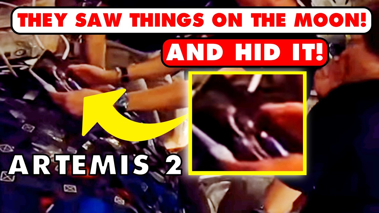 ARTEMIS 2 ASTRONAUTS ACCIDENTALLY SHOW SOMETHING&hellip; THEN HID IT!