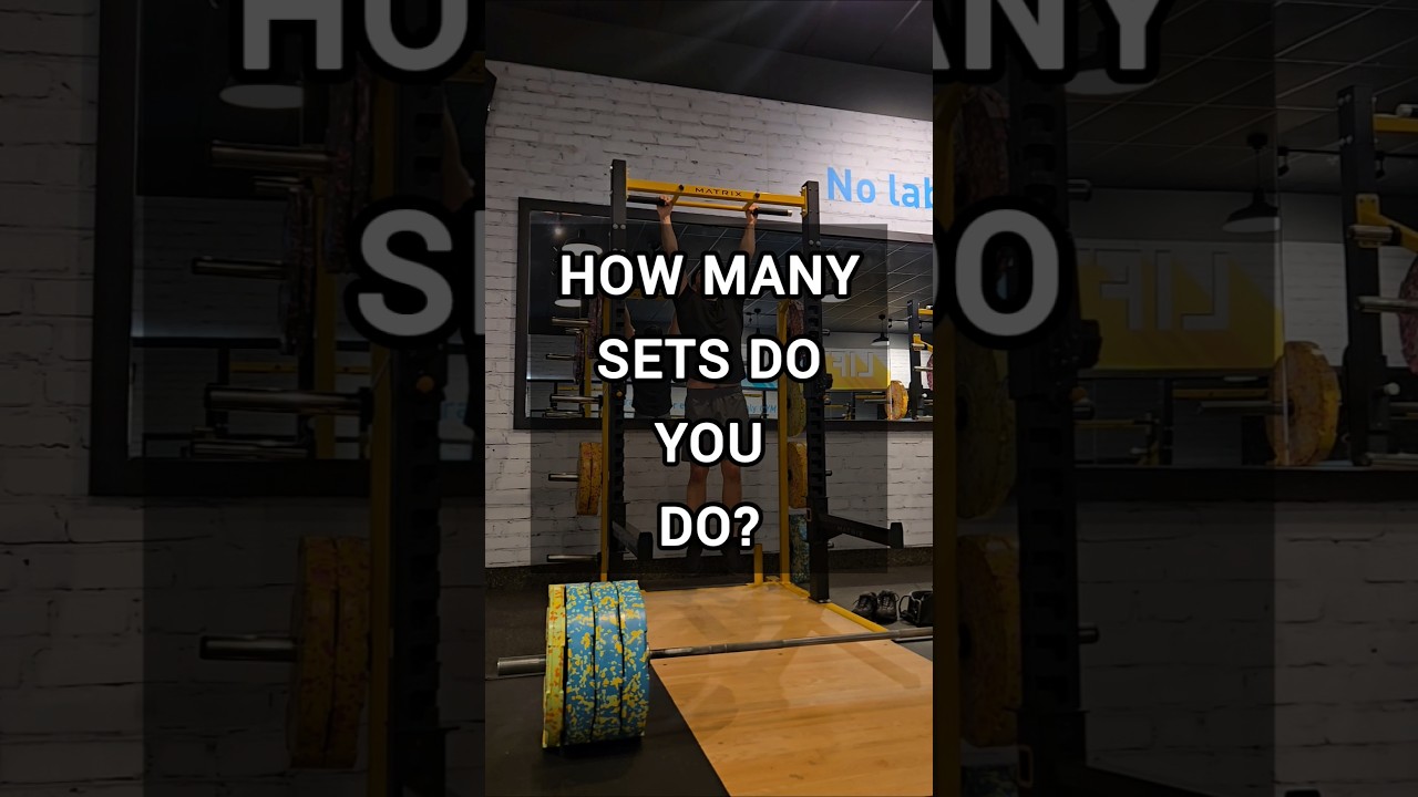 VOLUME - HOW MANY SETS? 