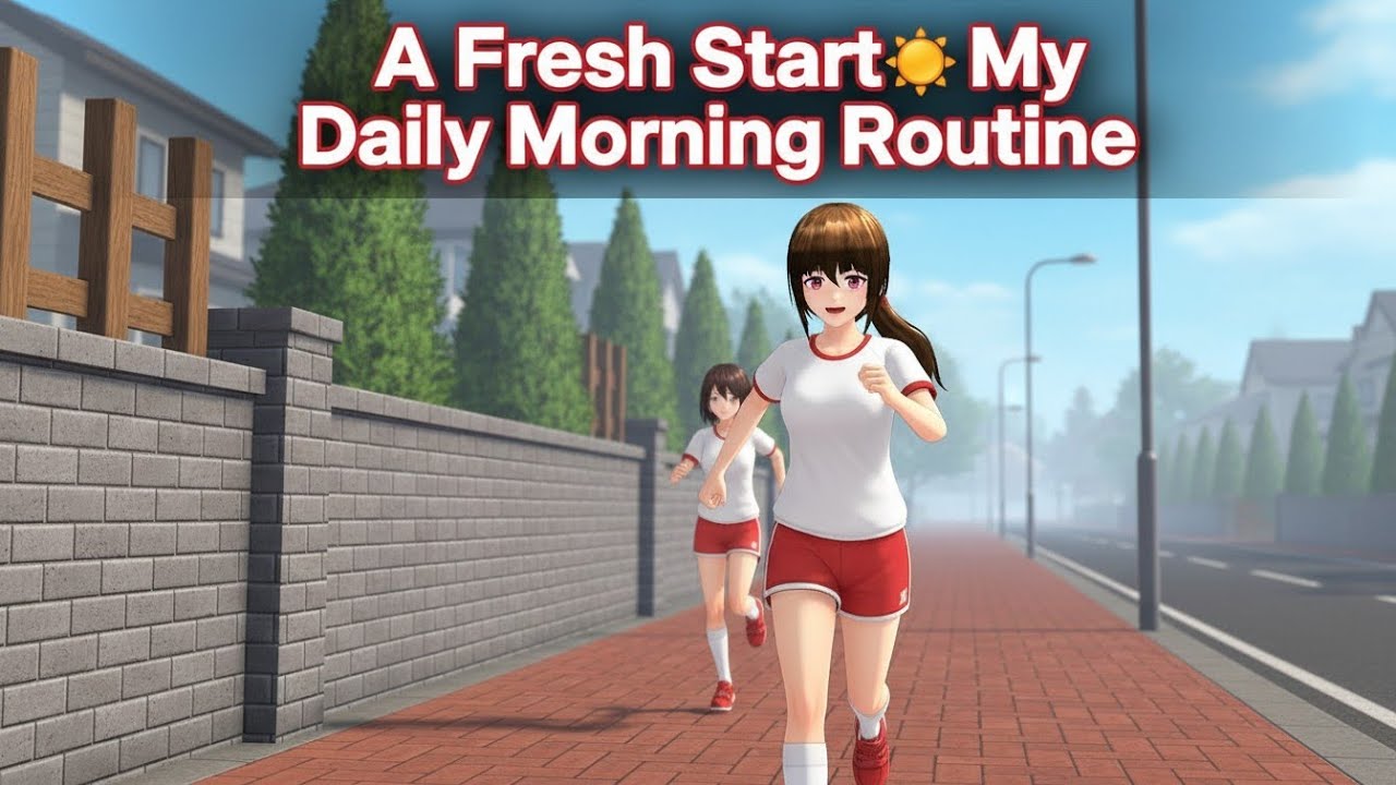 A Fresh Start ☀️ My Daily Morning Routine | Sakura school 