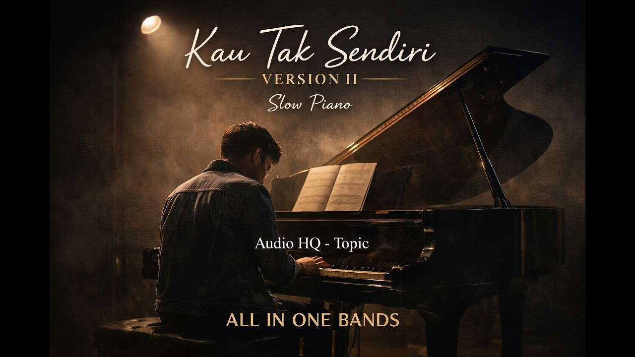 ALL IN ONE BANDS ~ Kau Tak Sendiri (Version II) | Slow Piano (Insan Yang Istimewa)
