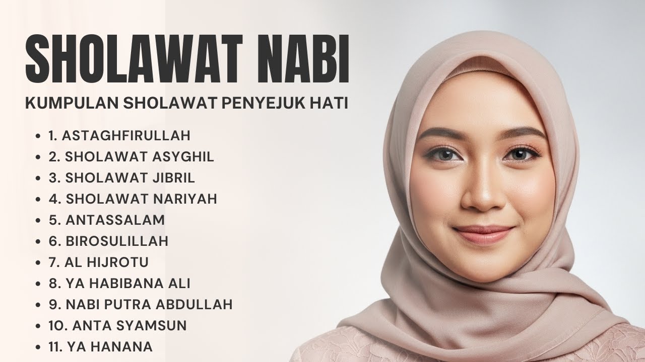 SHOLAWAT NABI MERDU TERBARU 2026  - KUMPULAN SHOLAWAT TERPOPULER 2026